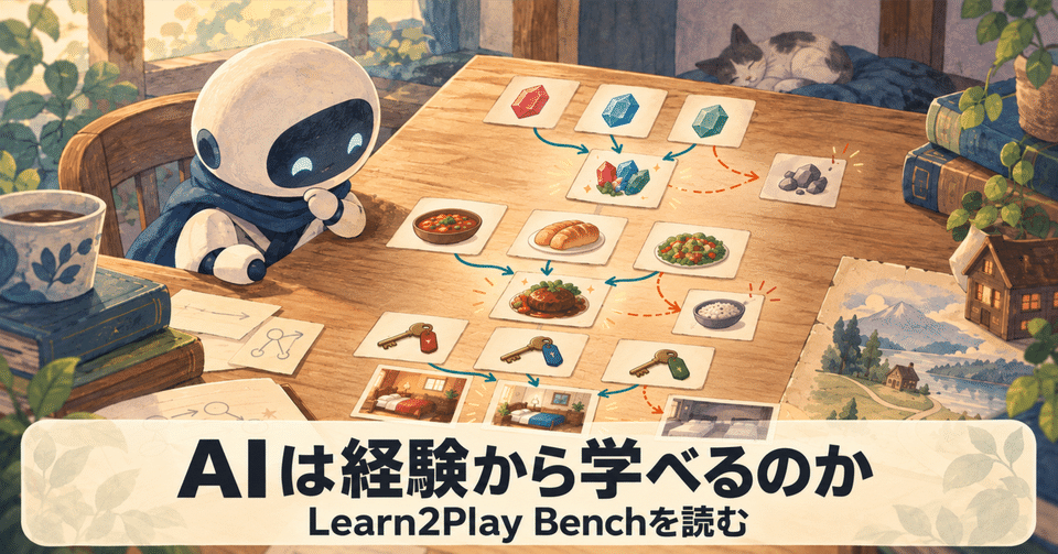 Learn2Play Benchの記事の見出し画像